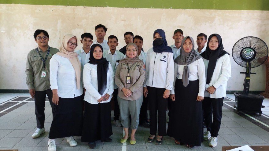 Terbentuknya BANK SAMPAH SAUYUNAN Menjadi awal bagi kelestarian lingkungan Desa Kertamukti untuk Menyambut Desa Wisata yang Inklusi dan bebas sampah